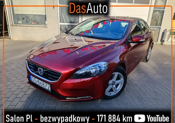 samochody osobowe Volvo V40 cena 39900 przebieg: 171884, rok produkcji 2012 z Świętochłowice